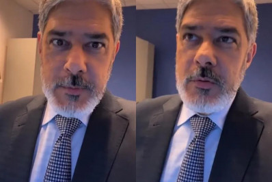 William Bonner faz postagem misteriosa e internautas tentam desvendar: 'Caiu o salário?'