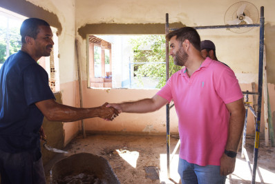 Procura por vagas nas creches aumenta em 20% e prefeito vistoria reforma geral de três unidades