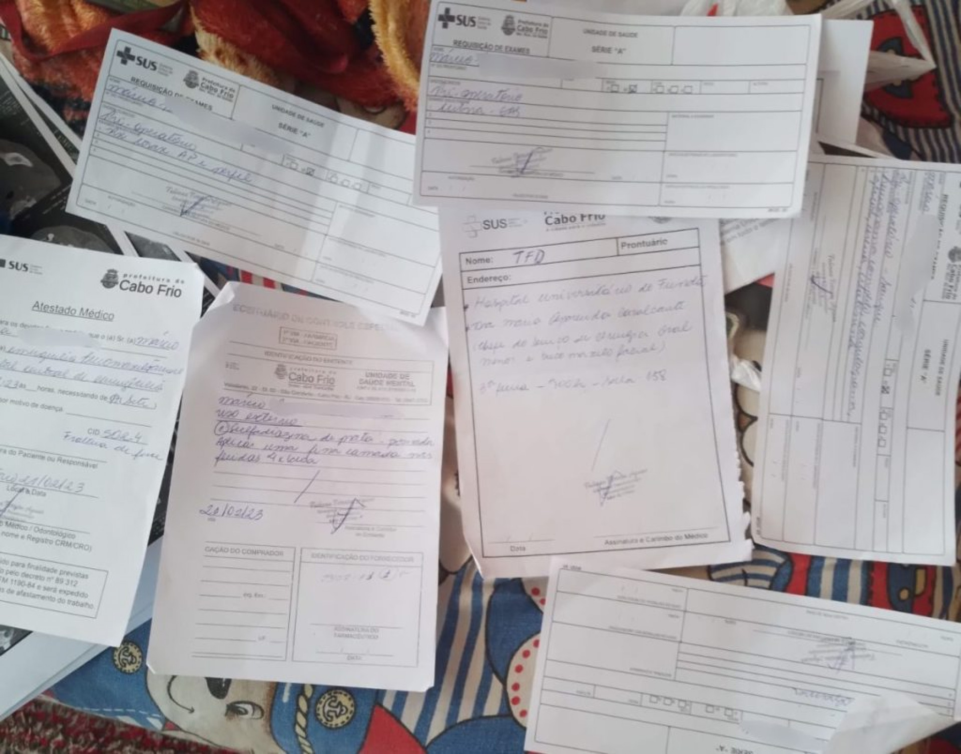 Exames solicitados para cirurgia - Letycia Rocha (RC24h)