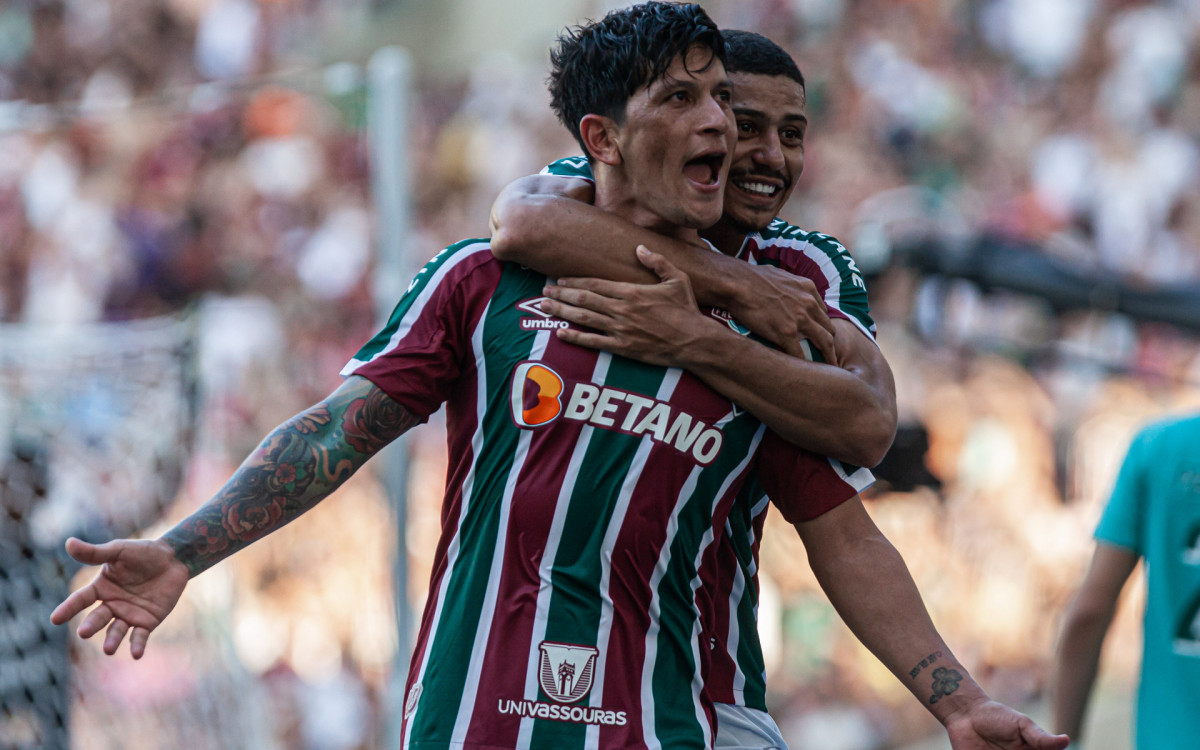 Germán Cano marcou duas vezes contra o Bangu e chegou a nove gols no Carioca