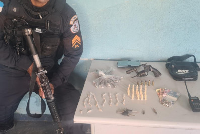 PM prende três por suspeita de tráfico em Volta Redonda