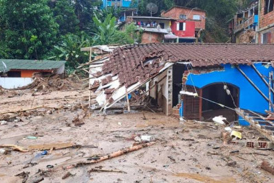 SP: resgatado em monte de lama, menino de 2 anos perdeu a família no temporal