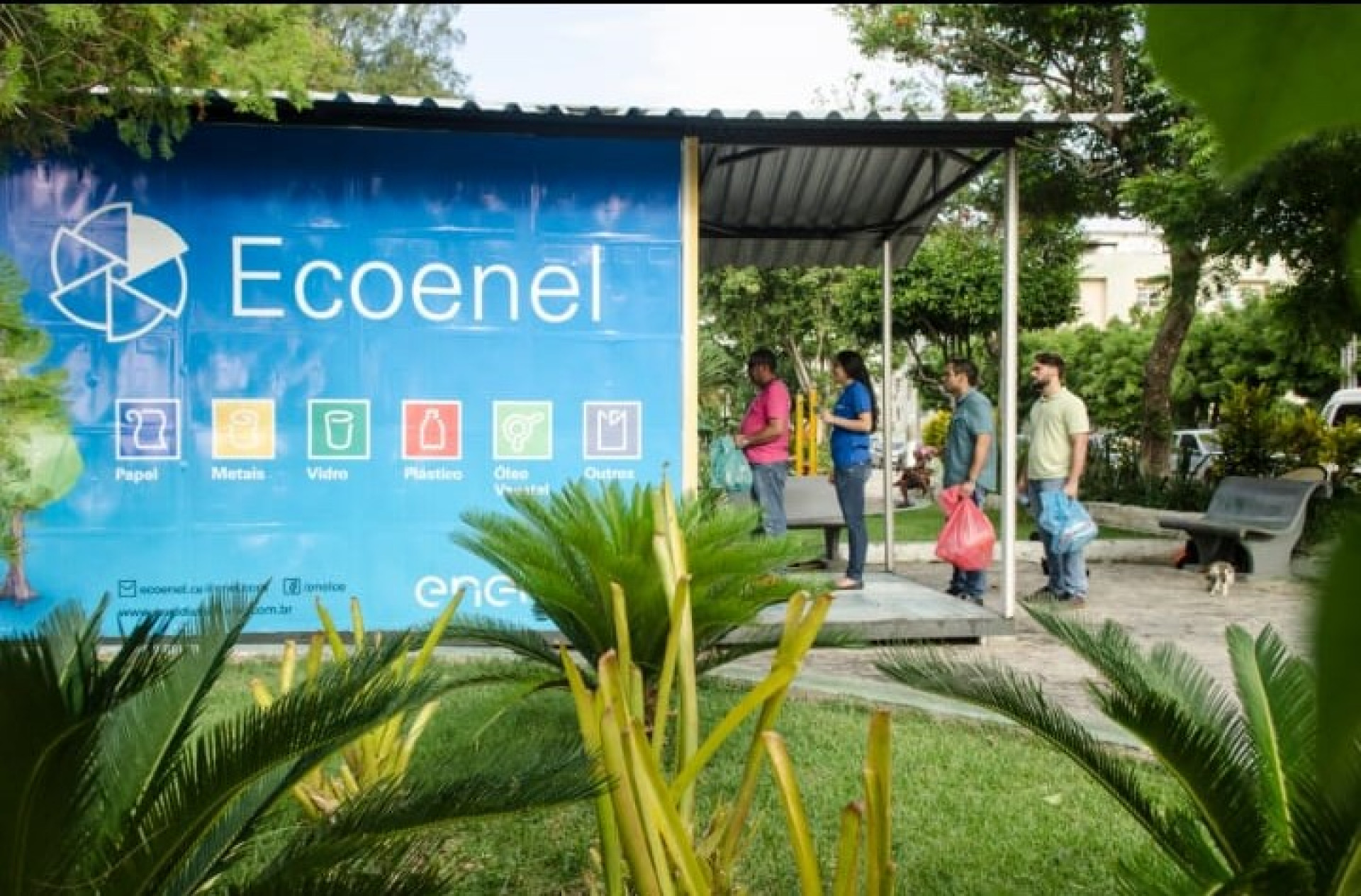 Troca de res&iacute;duos por desconto na tarifa de energia el&eacute;trica - Divulga&ccedil;&atilde;o/Enel