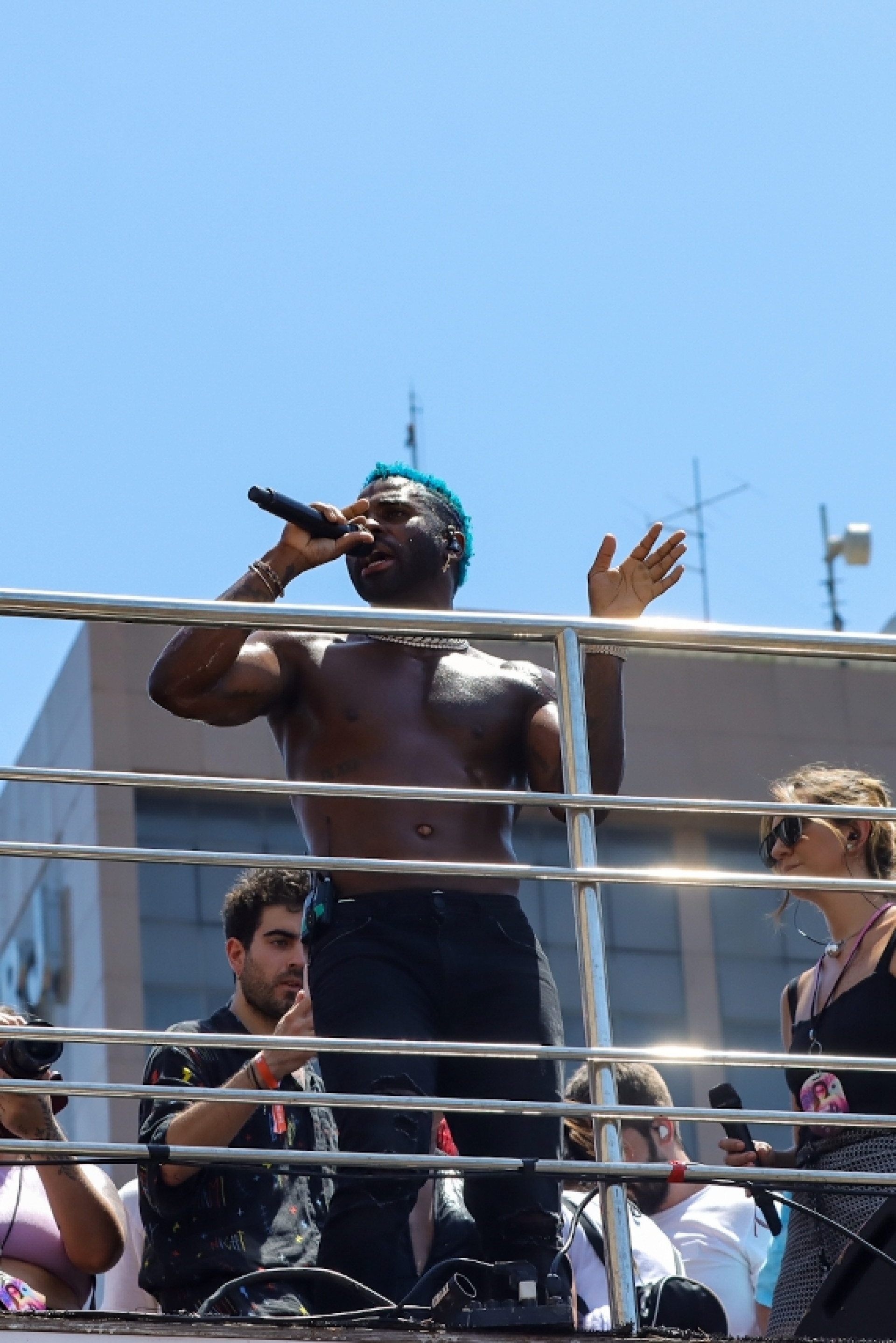 Jason Derulo se apresenta no bloco da Anitta - Chapetta e Pereira / Agnews