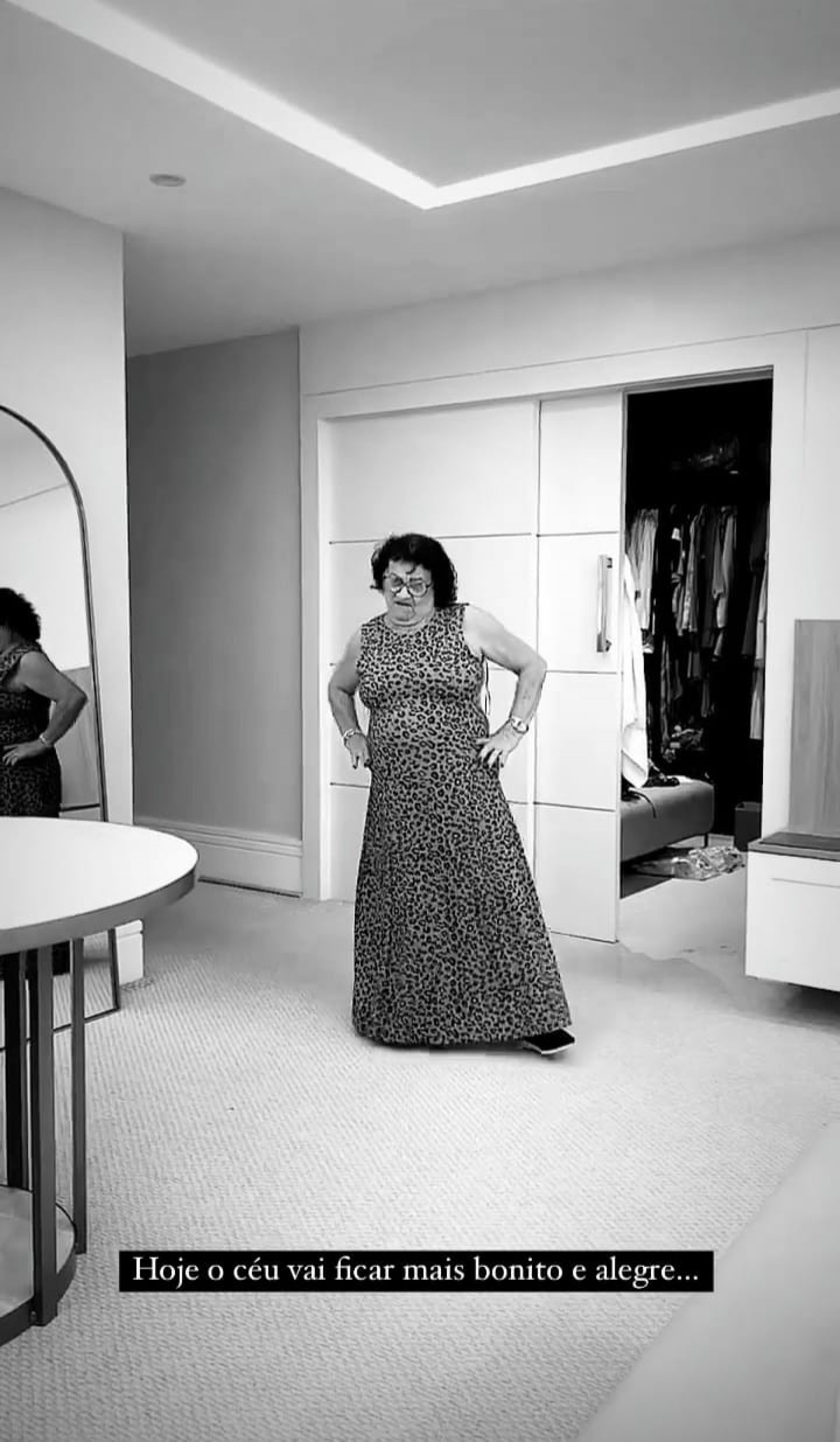 Dona Maria, avó de Juliette, faleceu na quinta-feira  - Reprodução/Instagram