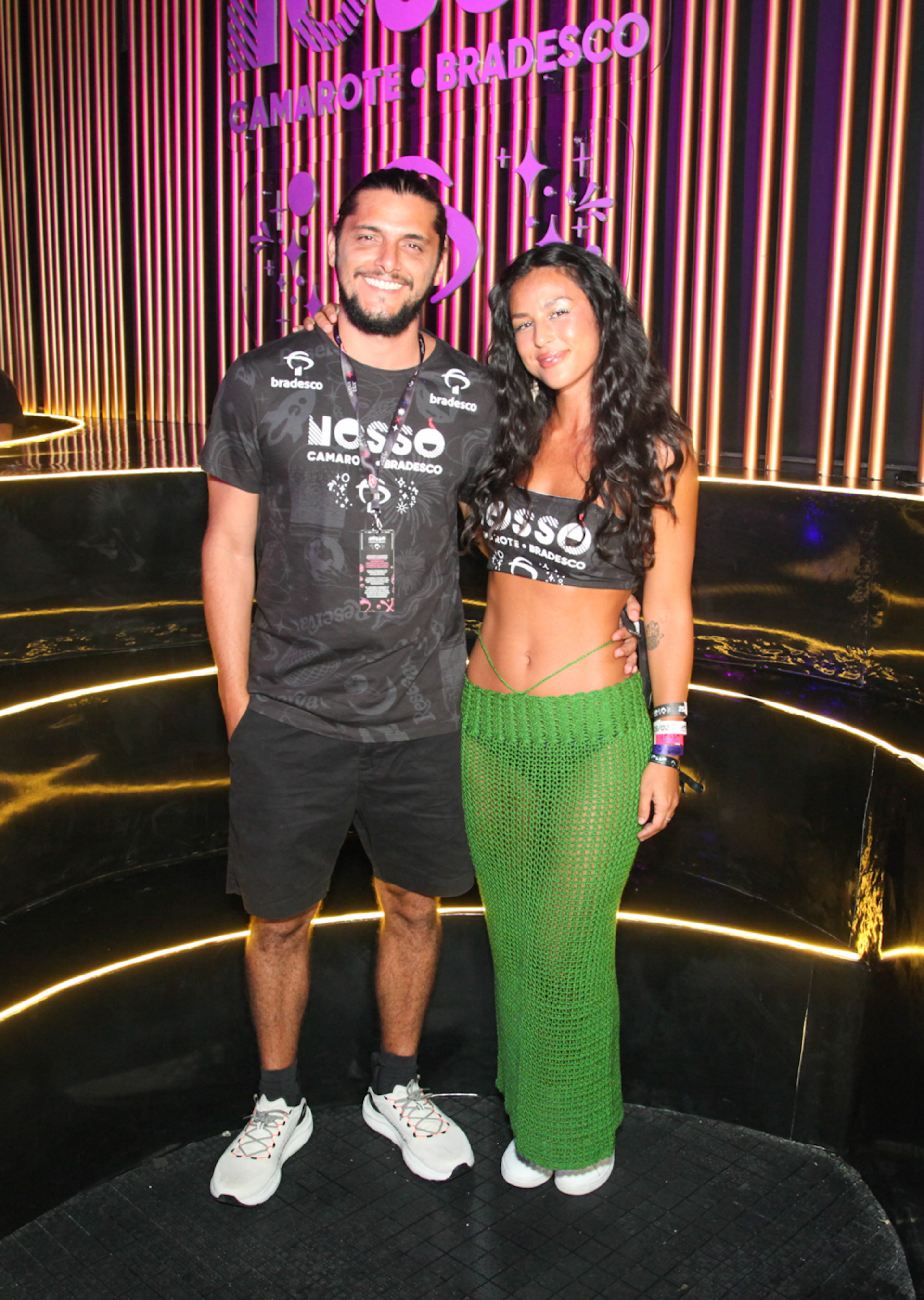 Bruno Gissoni e Yanna Lavigne - Adão/ AgNews