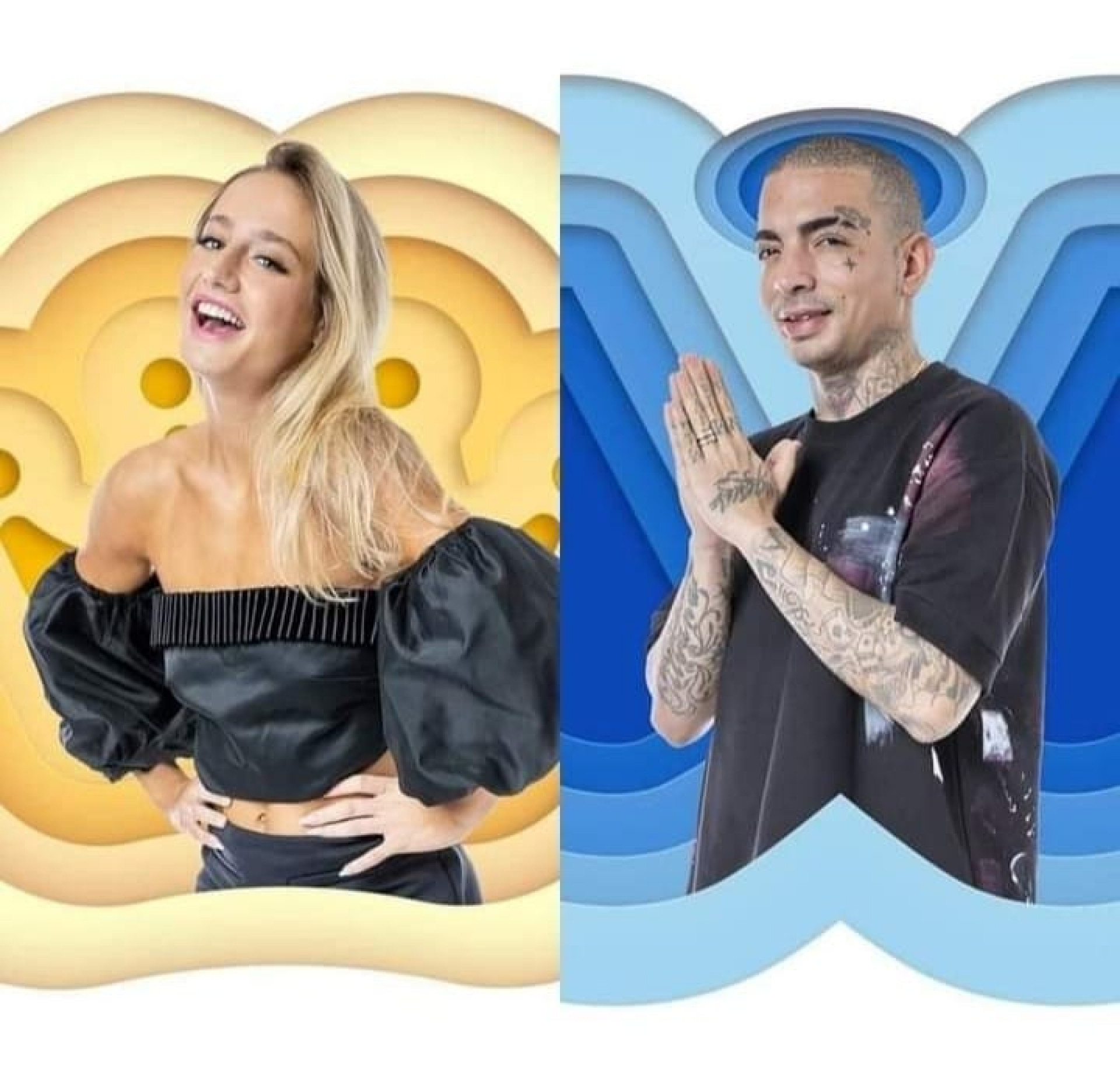 Bruna Griphao é a nova líder; MC Guimê faturou o anjo - Divulgação