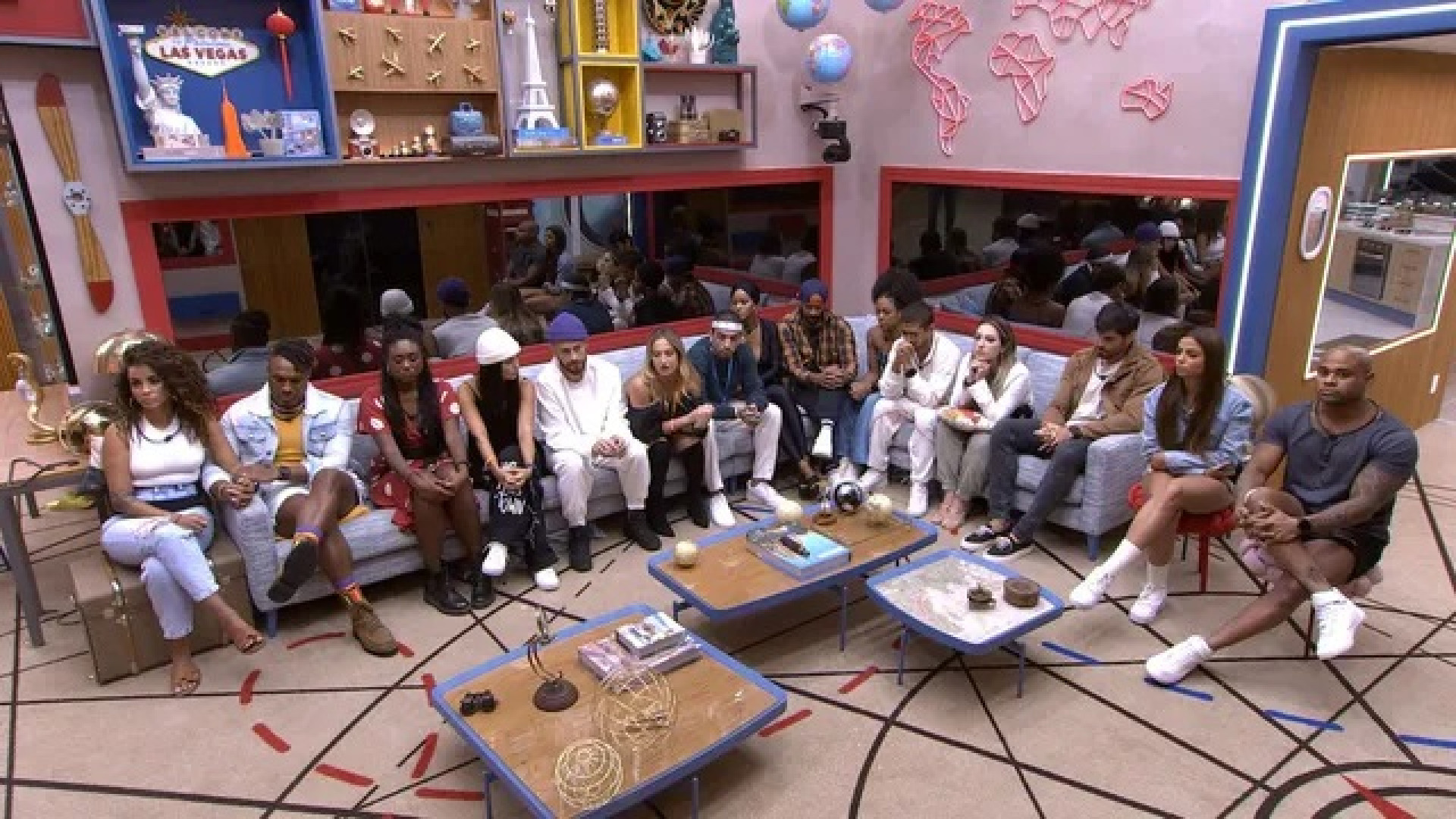 Paredão do 'BBB 23' foi formado na noite deste domingo - Reprodução da TV Globo