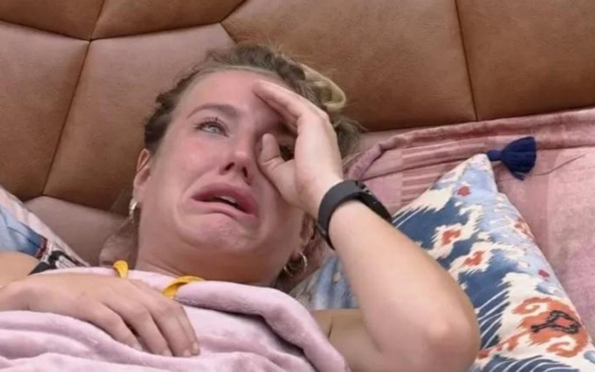 Bruna Griphao caiu no choro após discussão com Ricardo no 'BBB 23' - Reprodução/Globoplay