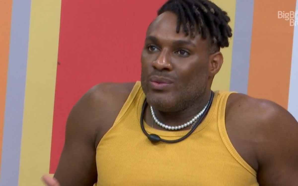 Fred Nicácio critica Bruna Griphao durante conversa com brothers - Reprodução da TV Globo