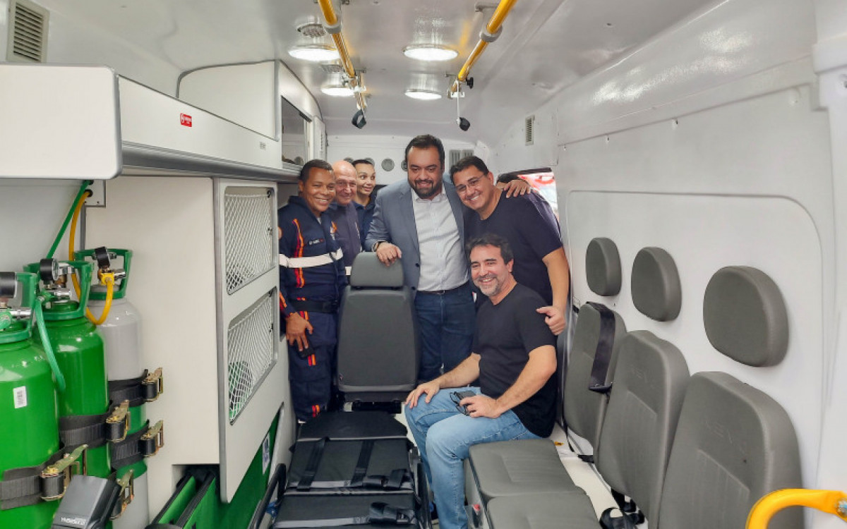 Ve&iacute;culos fazem parte do projeto Samu 100% RJ e contam com equipamentos modernos e tecnologia de ponta 