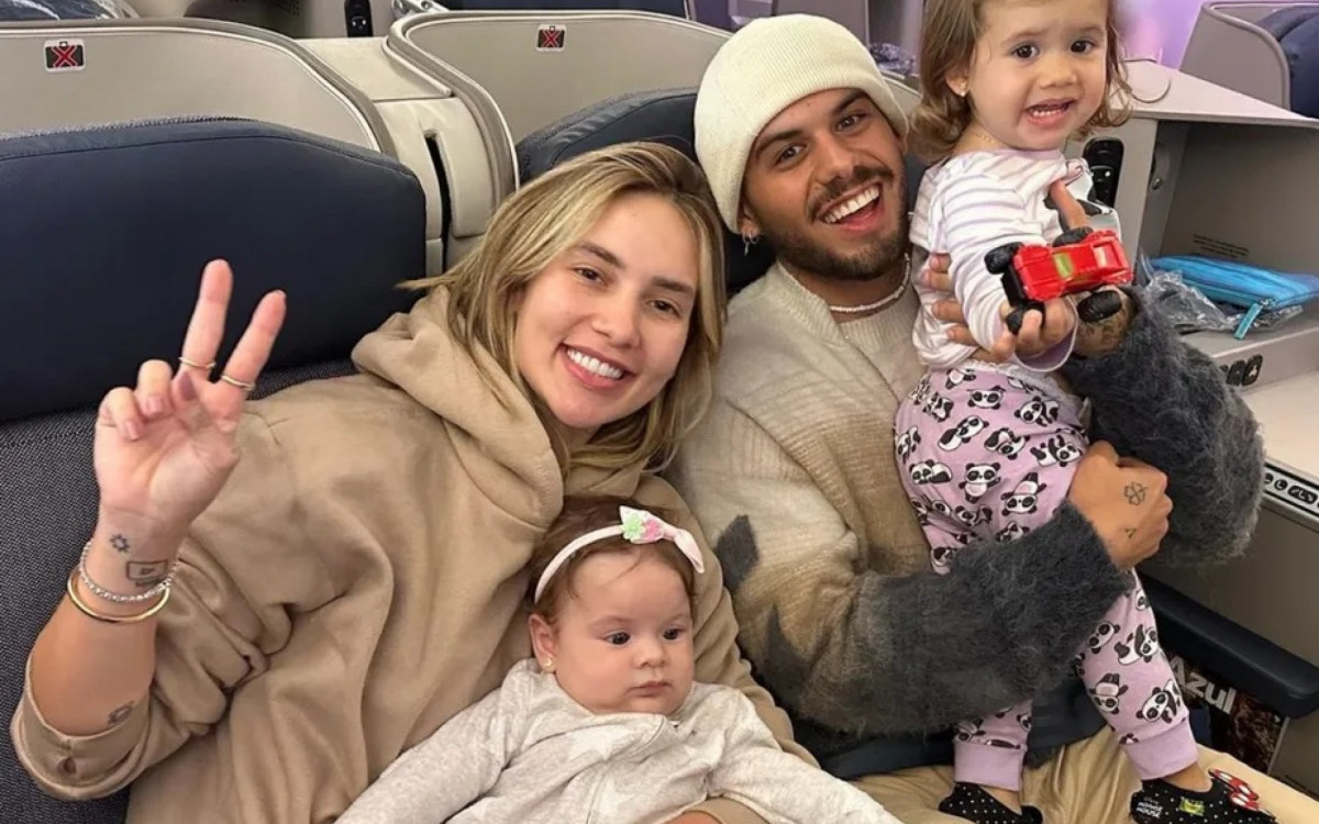 Virginia Fonseca e Zé Felipe dividem opiniões após levarem babás para férias em família - Reprodução / Instagram