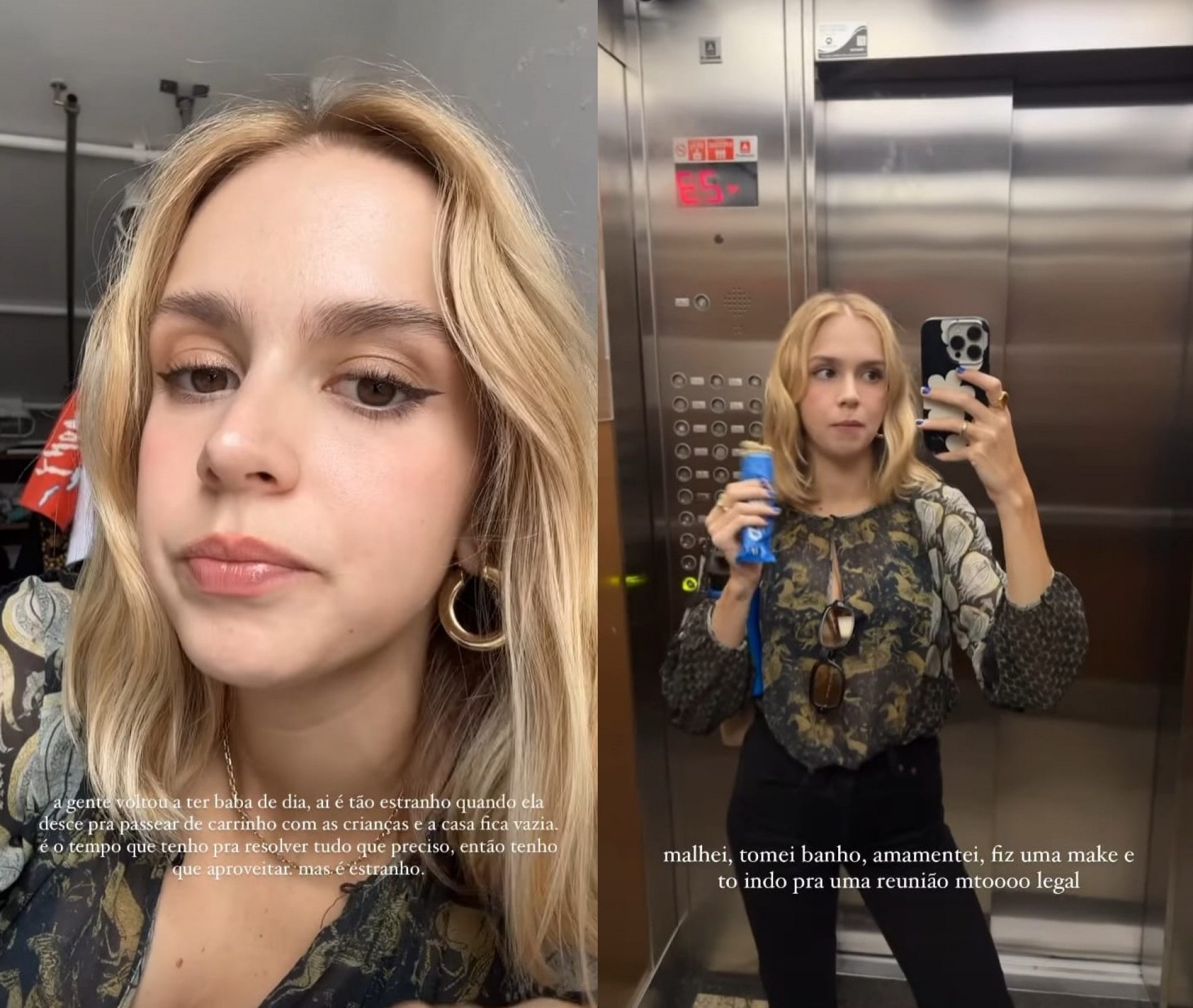 Isabella Scherer voltou a ter uma babá para auxiliar no cuidado dos gêmeos - Reprodução/Instagram