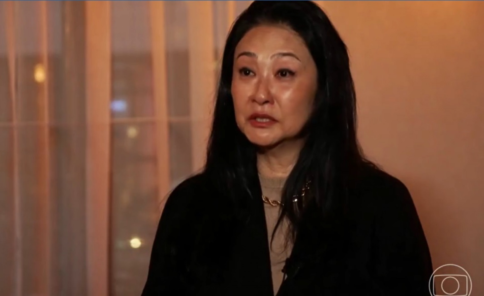 Márcia Aoki, viúva de Pelé, fala sobre a morte do Rei do Futebol - Reprodução de vídeo / TV Globo