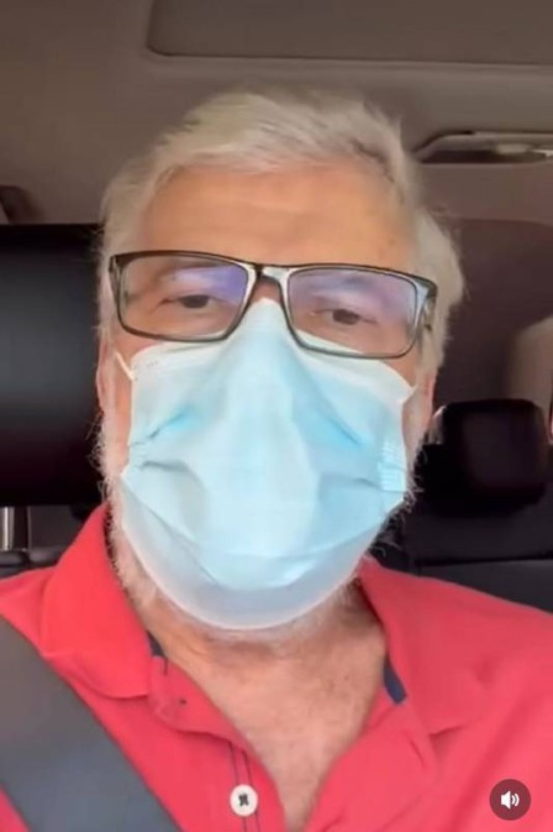 José Mayer comemora após receber alta hospitalar - Reprodução/Instagram