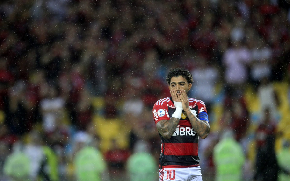 Gabigol &eacute; o artilheiro do Flamengo no Carioca, com cinco gols