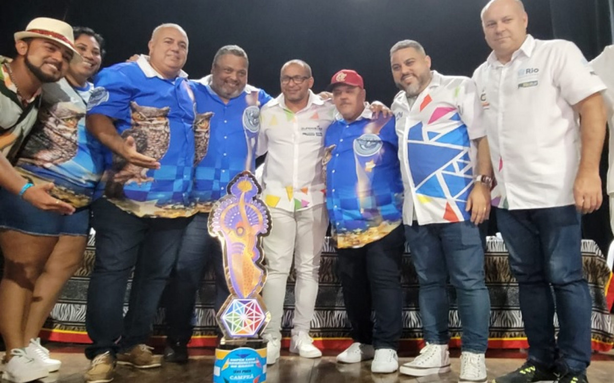 Sereno de Campo Grande &eacute; a campe&atilde; da S&eacute;rie Prata do Carnaval 2023