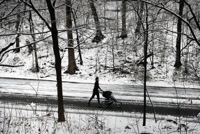 Com neve 'atrasada', Nova York tem maior acúmulo do inverno