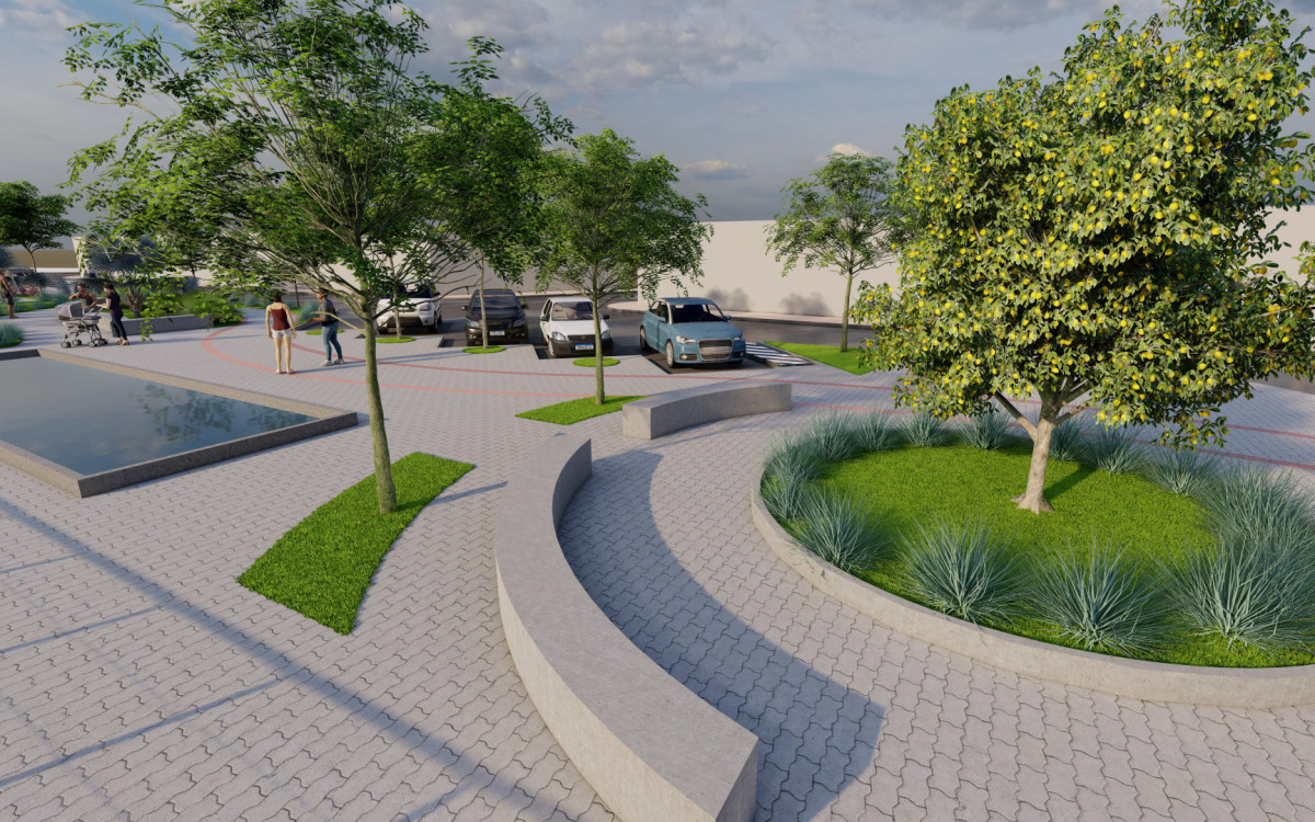 Pra&ccedil;a em Mag&eacute; vai passar por revitaliza&ccedil;&atilde;o - Divulga&ccedil;&atilde;o