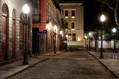 Histórica iluminação do Centro do Rio ganha projeto de recuperação