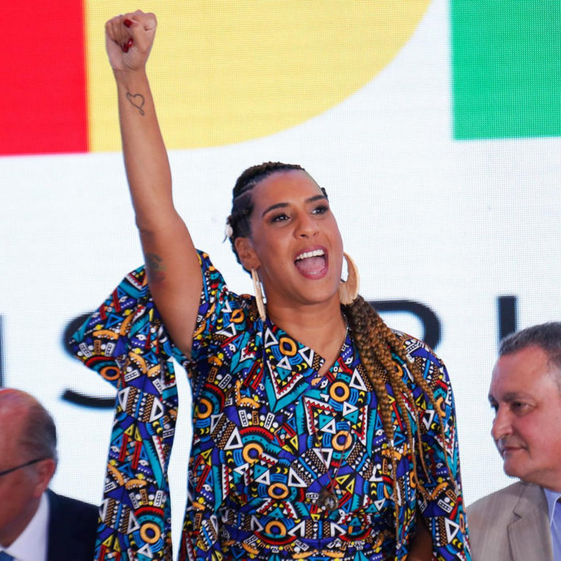 Anielle &eacute; irm&atilde; de Marielle Franco, vereadora do Rio de Janeiro que foi morta a tiros junto com o motorista Anderson Gomes, em 2018 em uma emboscada