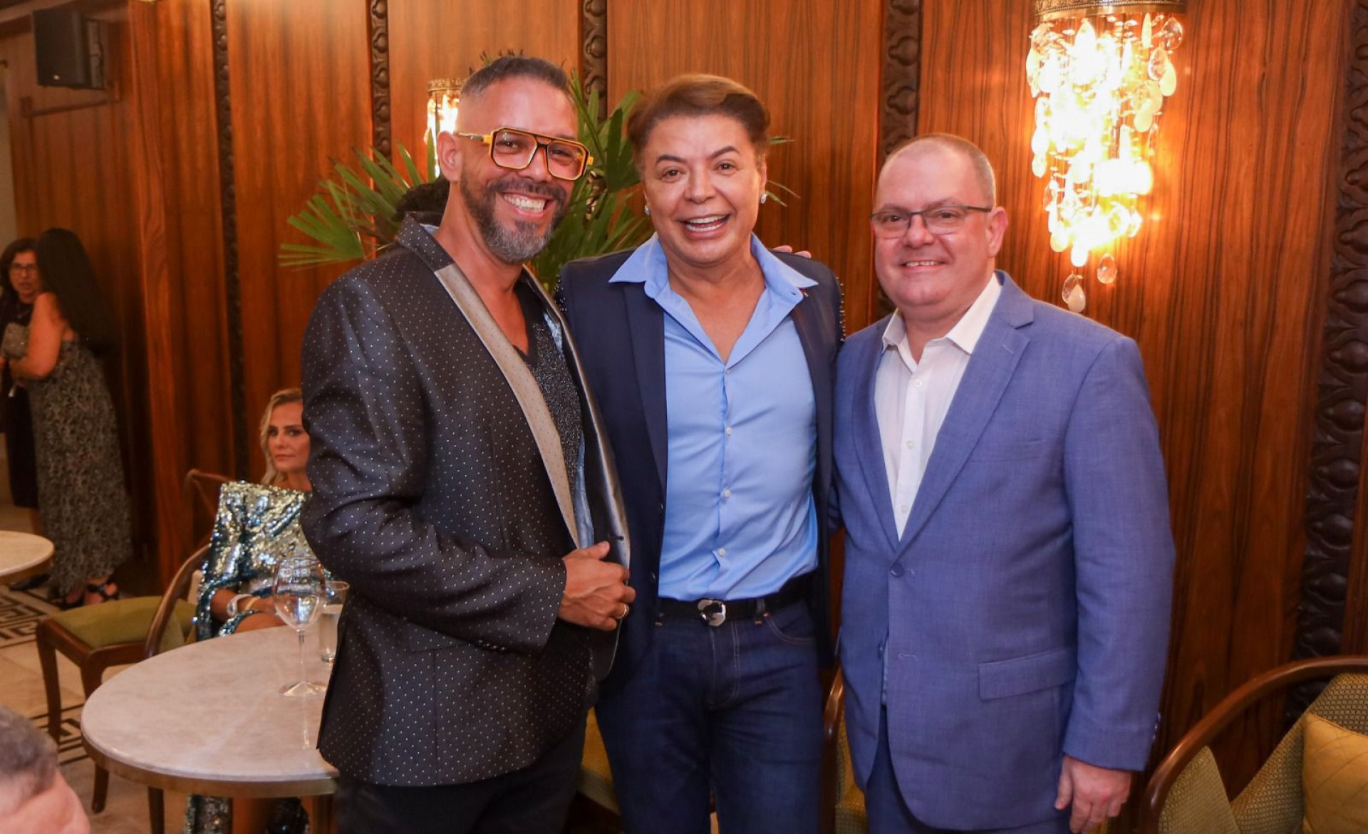 Edson Pereira, David Brazil e Andr&eacute; Vaz - Fotos Thyago Andrade