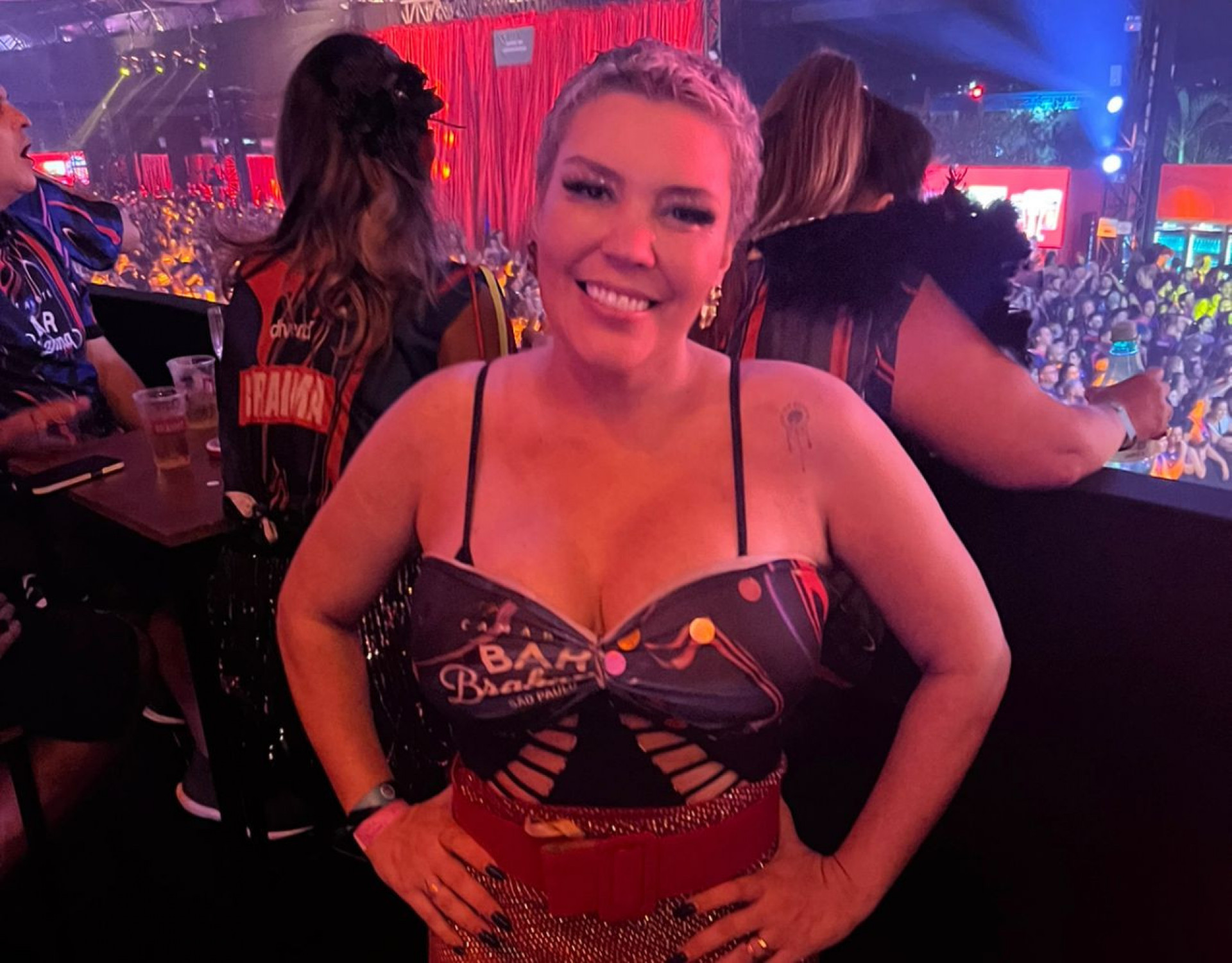 Simony em show de Ivete Sangalo em São Paulo - Foto Alexandre Picchetto