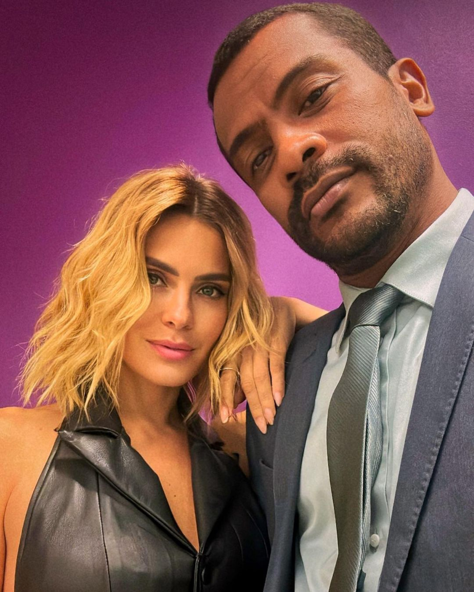 Gravando! Carol e Samuel de Assis - Reprodução Internet