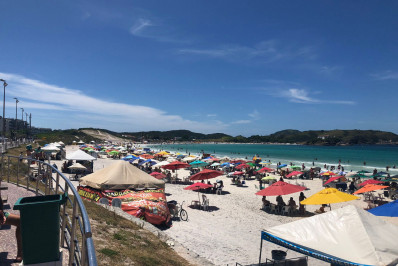 Sexta-feira (3) em Cabo Frio tem sensação térmica de 33°C neste inicio de tarde