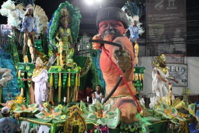 Carnaval 2023: Escola de samba de Guapimirim fica em 6º lugar em desfile no Rio