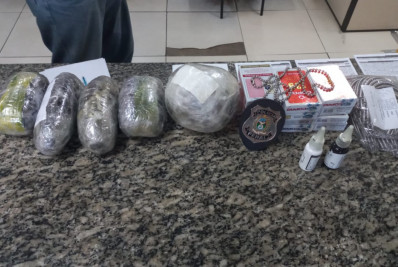 Inspetor penal é preso com 3kg de haxixe no estacionamento do Carioca Shopping