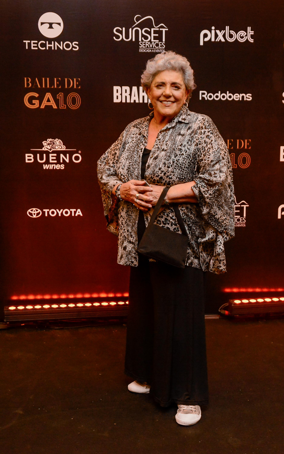 A jornalista Leda Nagle