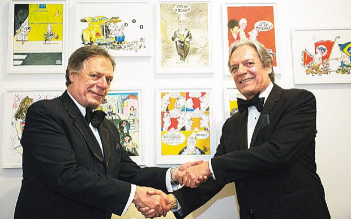 Paulo Caruso e Chico Caruso - Reprodução/Redes sociais