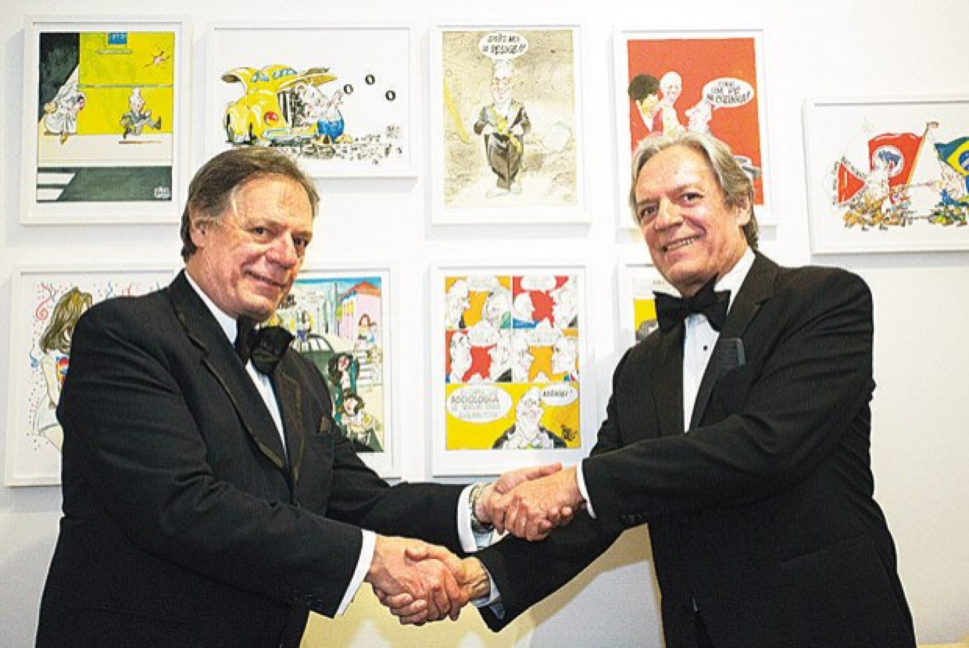 Paulo Caruso e Chico Caruso - Reprodução/Redes sociais