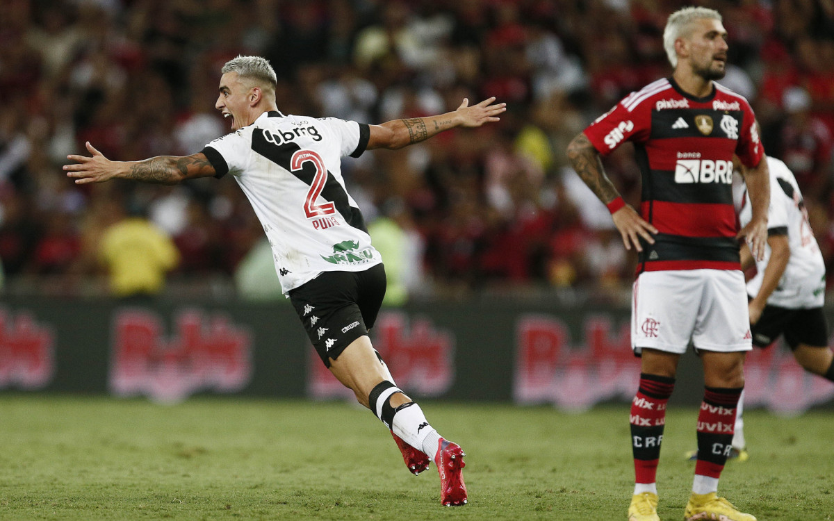 Pumita Rodr&iacute;guez marcou contra o Flamengo no Campeonato Carioca