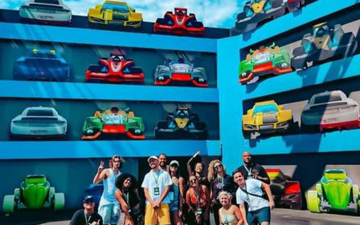 Pedro Sampaio e Henrique Meinke estiveram juntos em viagem a parque temático em Santa Catarina - Reprodução/Instagram