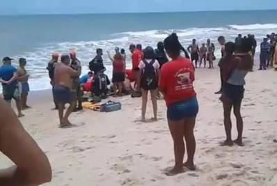 Adolescente é atacado por tubarão em praia de Pernambuco