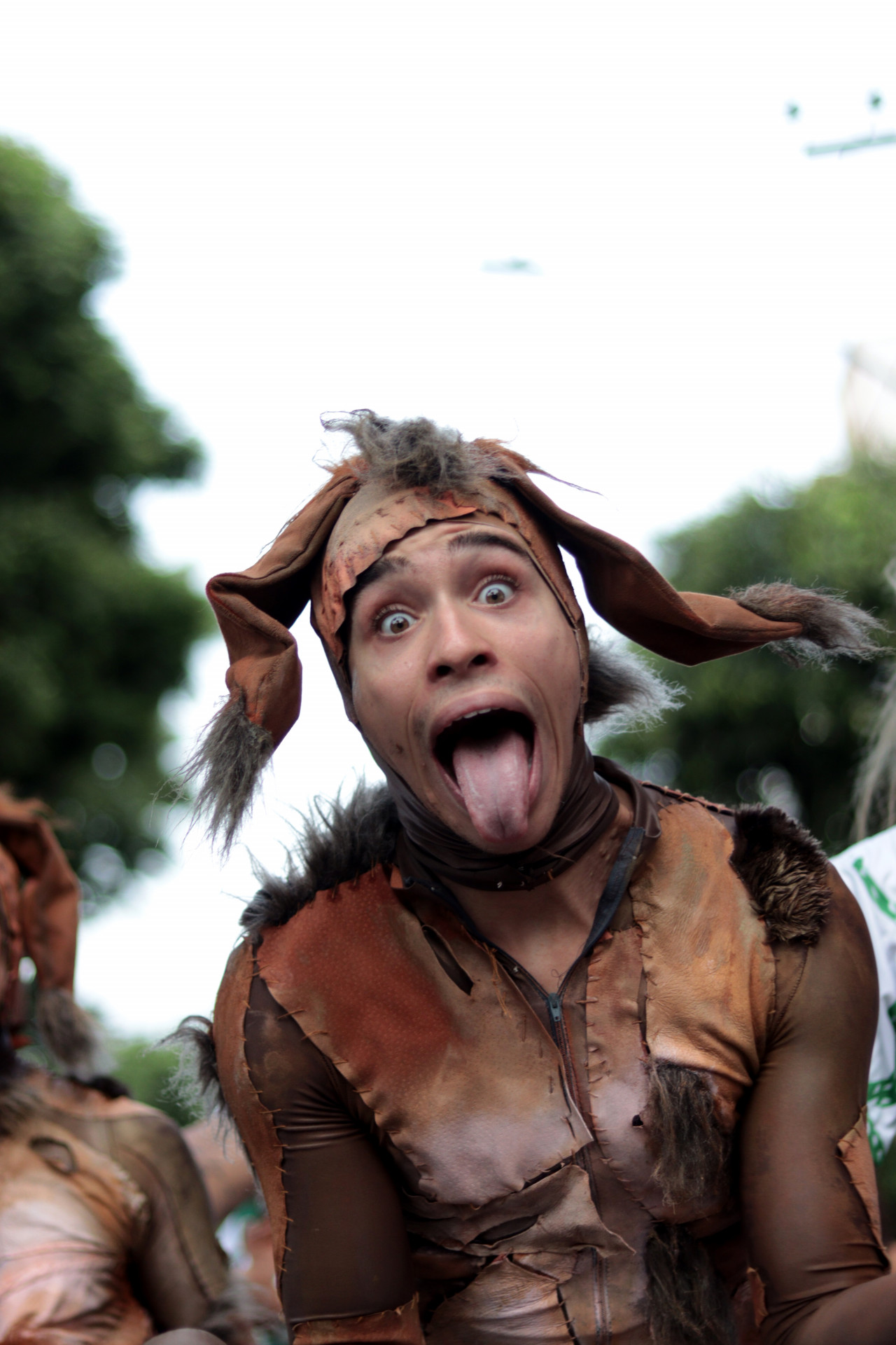 Igor Arvelos retornou ao desfile da Imperatriz Leopoldinense como o cachorro de Lampião - Rafael Arantes