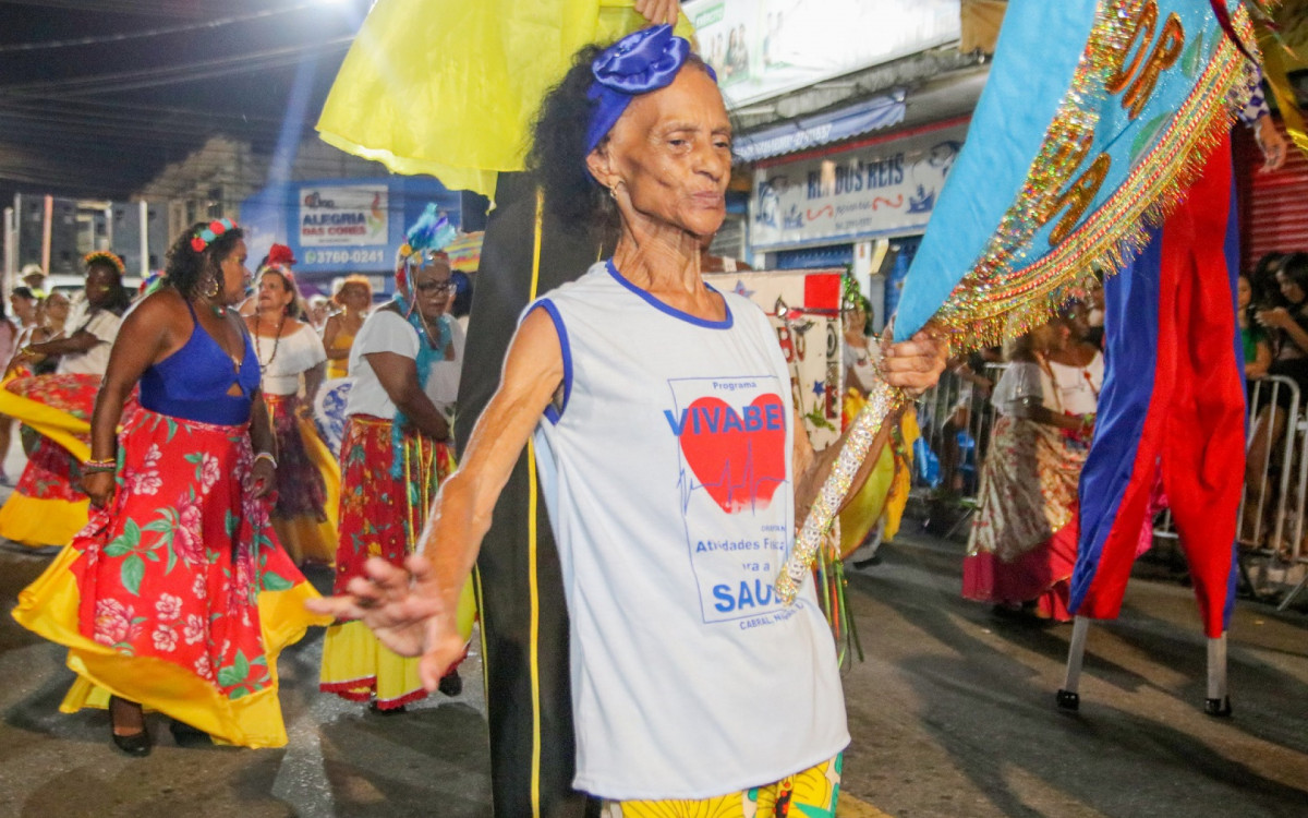 A parceria entre as secretarias municipais de Desenvolvimento Social e de Cultura teve como fruto o primeiro bloco de rua para a turma da terceira idade