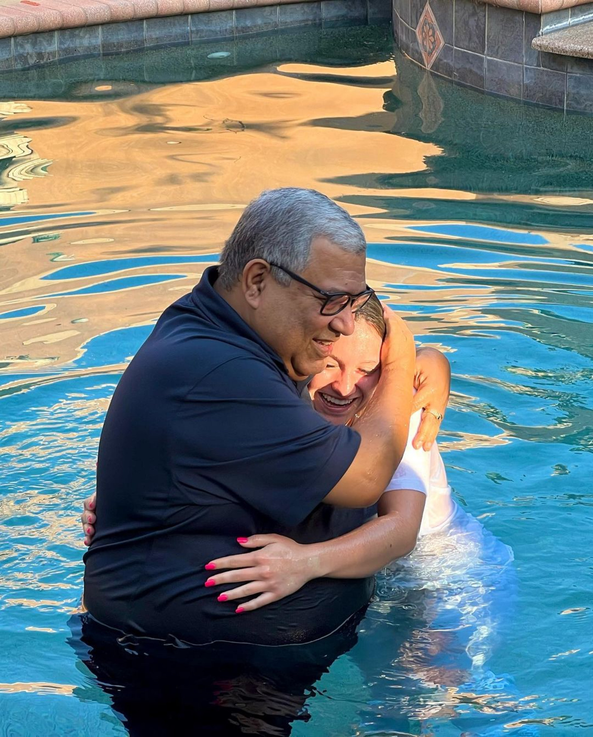 Marina Liberato, filha de Gugu Liberato, é batizada na igreja - Reprodução Internet