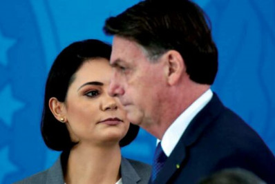 Michelle pede que apoiadores façam jejum de sete dias pela recuperação de Bolsonaro