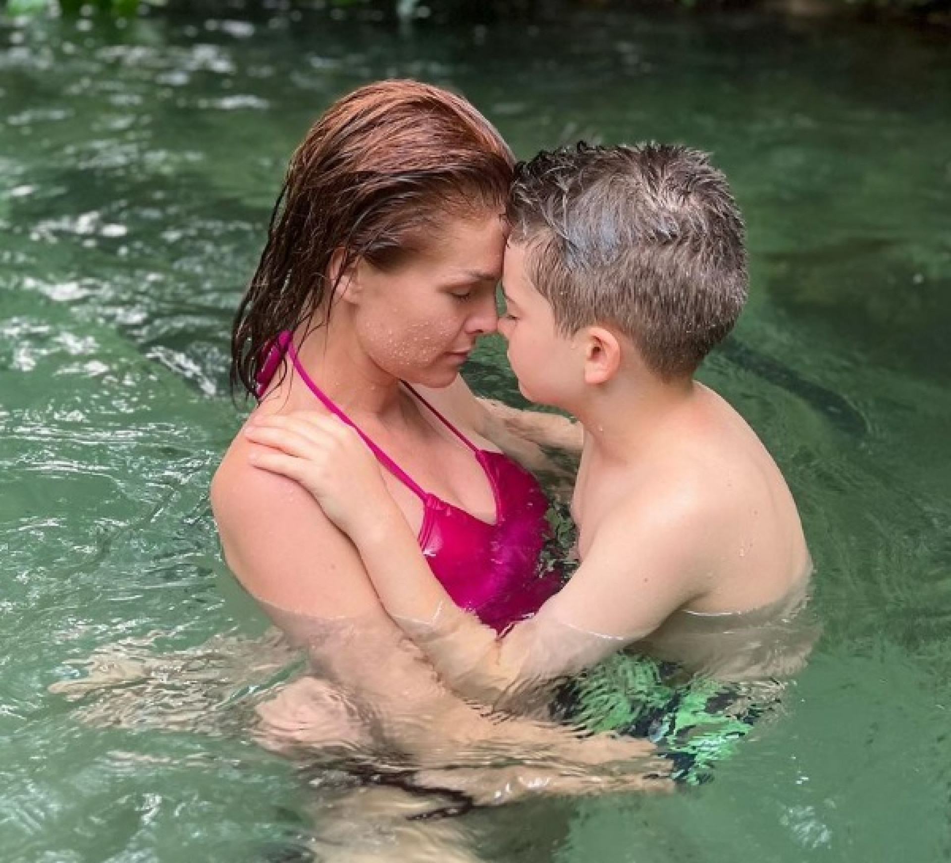 Ana Hickmann e o filho, Alexandre - Reprodução do Instagram