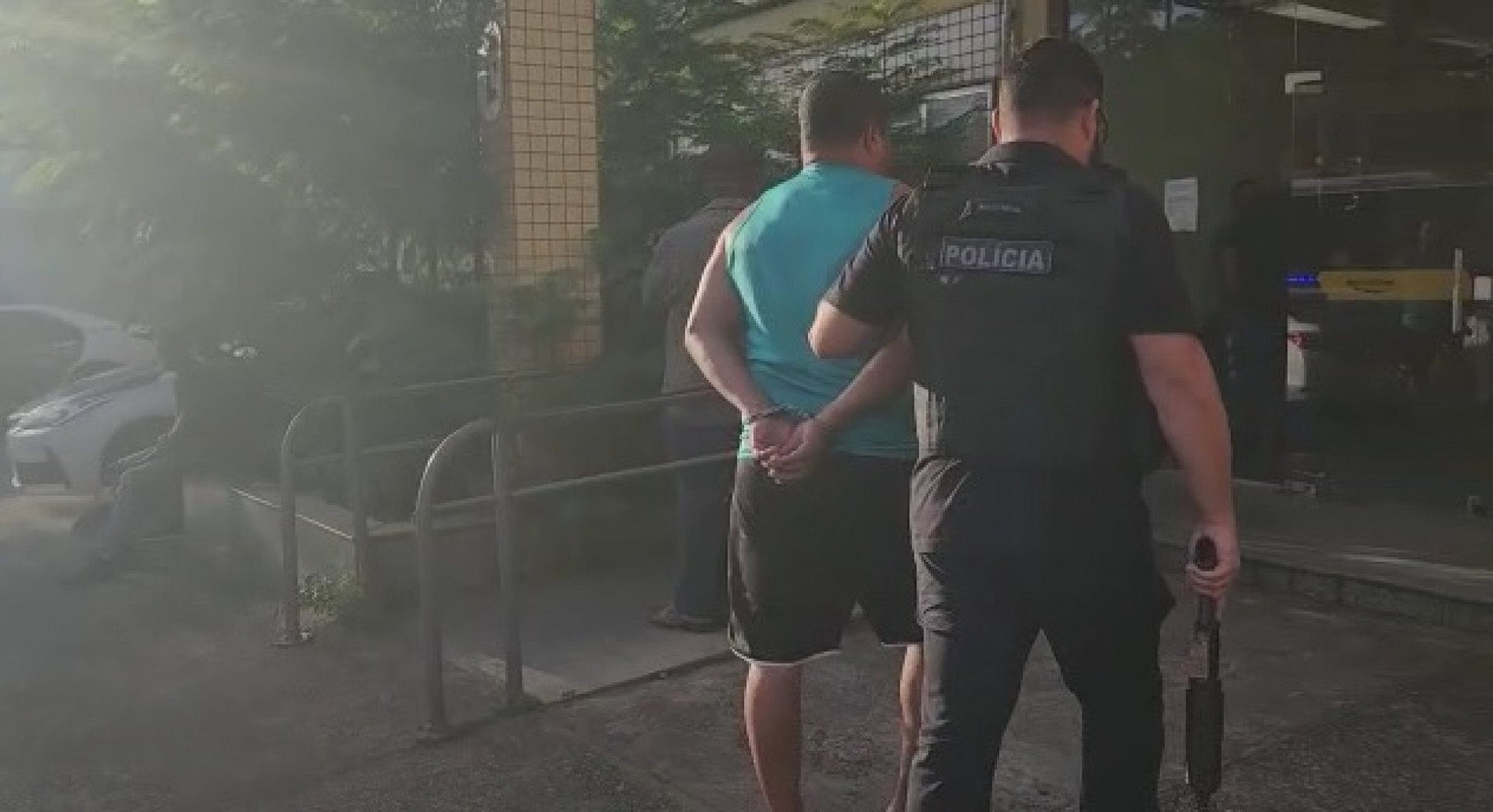 Miliciano João Luiz da Silva, conhecido como Gago, preso por policiais da 33ª DP (Realengo) - Divulgação