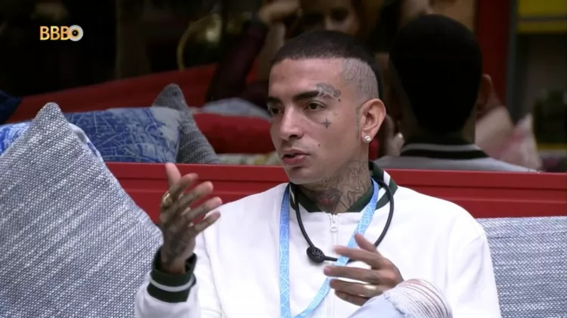 MC Guimê escapou do paredão na prova bate e volta - Reprodução