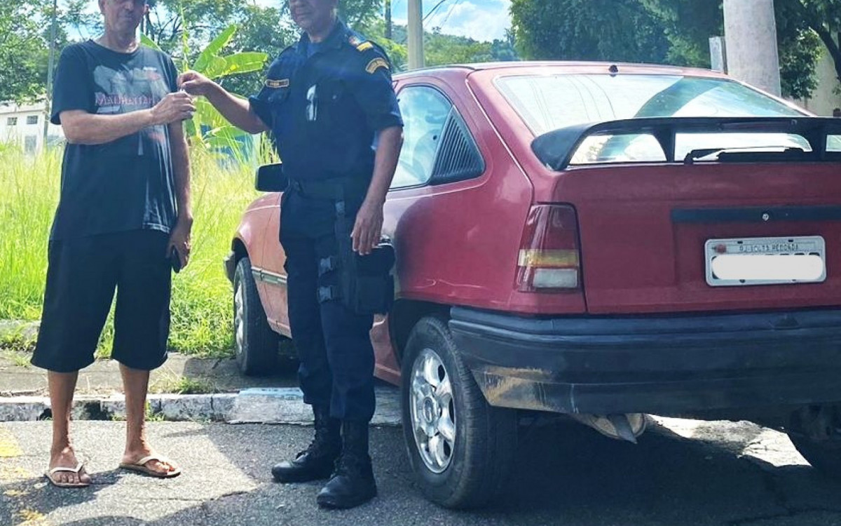 Automóvel, que havia sido furtado na segunda-feira (7), foi devolvido ao proprietário