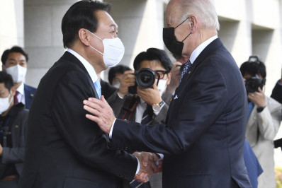 Biden receberá presidente da Coreia do Sul na Casa Branca em abril