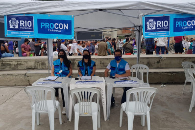 Equipe do Procon atende população nesta quinta-feira, em Jacarepaguá
