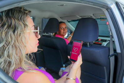 Lady Driver, aplicativo de transporte para o público feminino, começa nesta quarta-feira (08/03) na Baixada