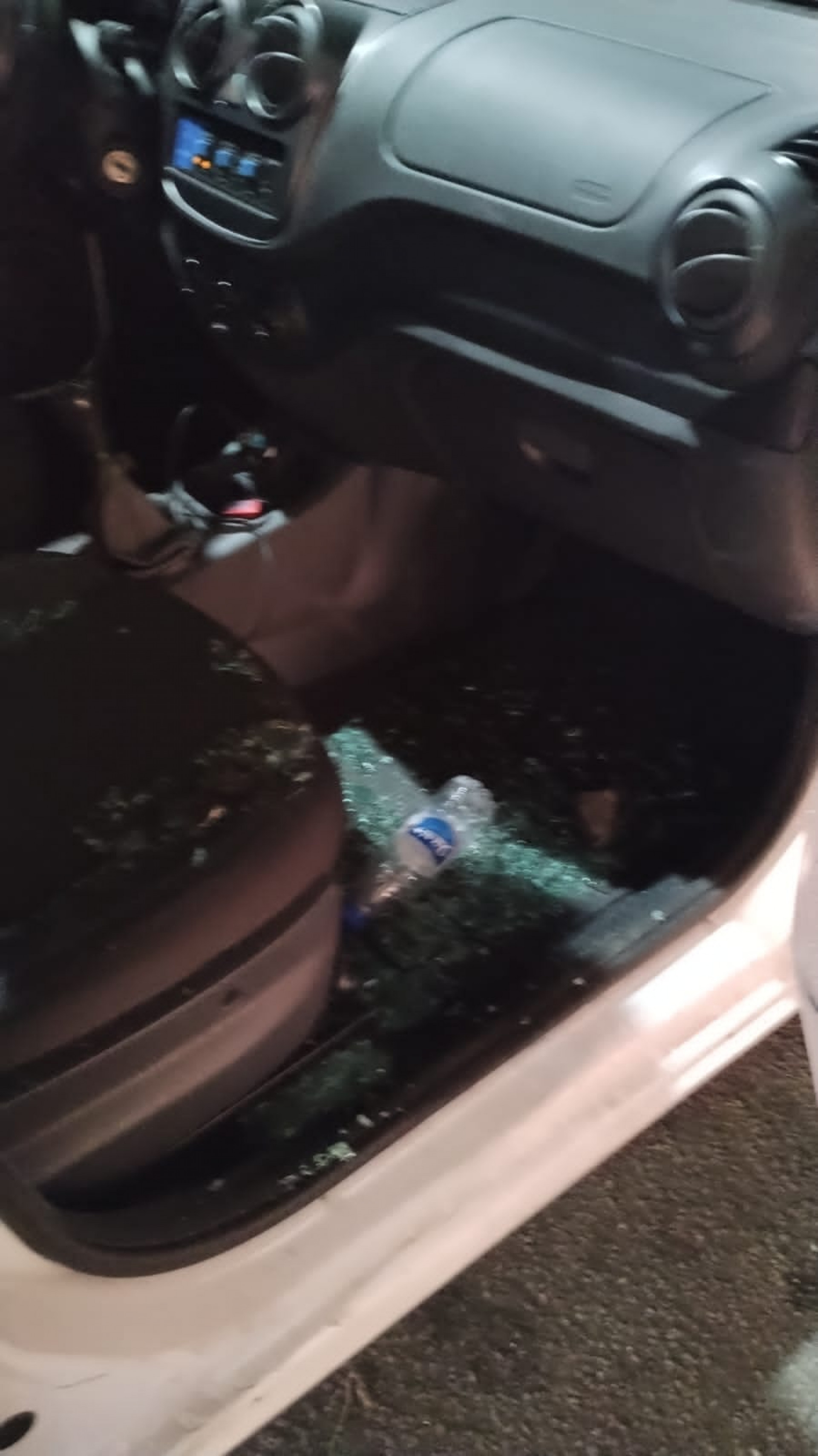 Viaturas da Guarda Municipal foram vandalizadas  - Reprodu&ccedil;&atilde;o