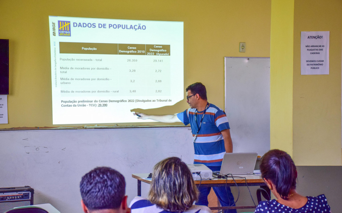 dados foram divulgados em encontro com representantes da prefeitura